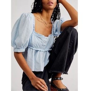 NWOT Free People Leave it To Me Top